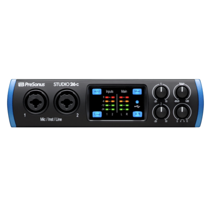 Presonus Studio 26c USB-C Audiointerface Studio and Recording – Bild 2