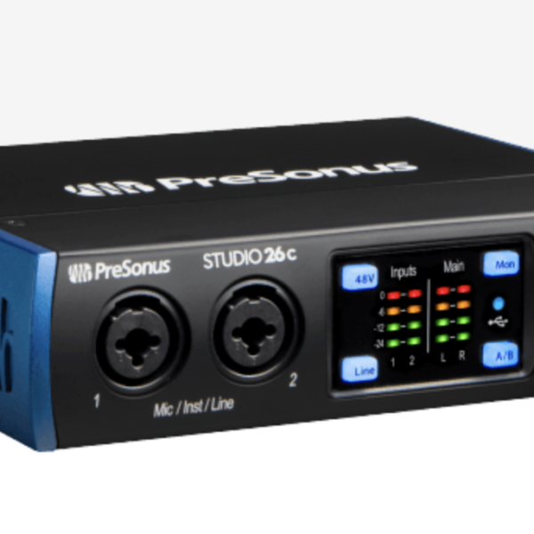 Presonus Studio 26c USB-C Audiointerface