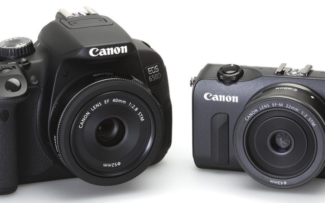 Canon EOS-M Kameras eingestellt